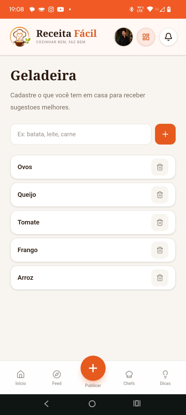 Cozinhe com o que já tem em casa
