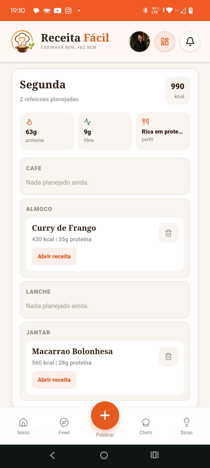 Planeje a semana inteira sem estresse